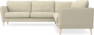 Bridge - Hörnsoffa, 3+3-sits - Beige