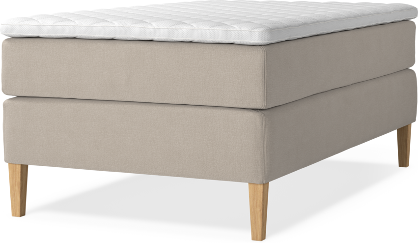 Delux Exclusive - Kontinentalsäng, enkelsäng 120 cm med bäddmadrass