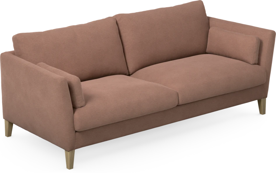 Winston - 3-sits soffa - Rosa