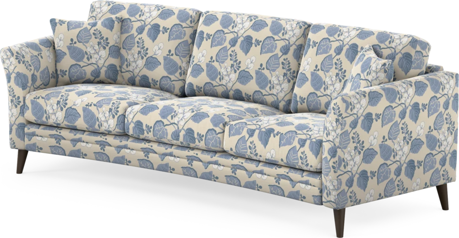 Eden - 3-sits soffa svängd - Flerfärgad