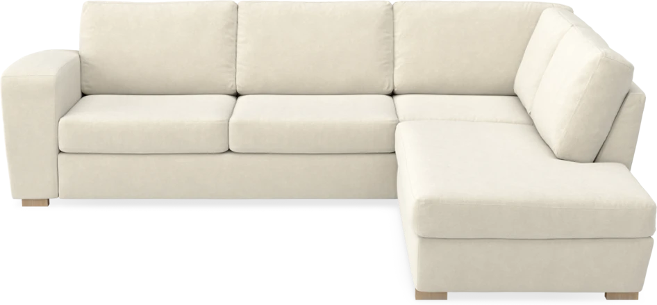 Friday - 2,5-sits soffa med divan höger - Beige