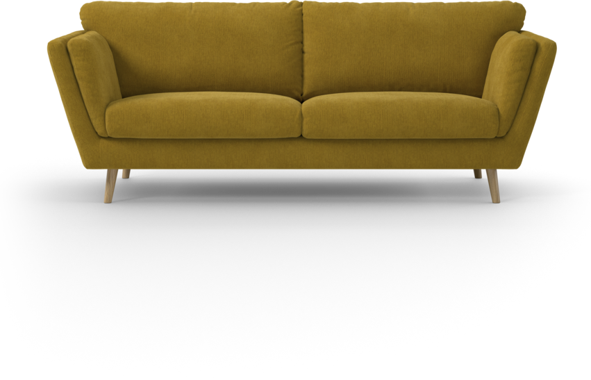Madison Lux - 3-sits soffa - Gul
