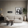 Bobby - 3-sits soffa - Beige