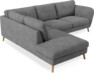 Madison Lux - 2-sits soffa med divan vänster - Vit