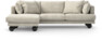 Harper - 4-sits med schäslong vänster - Beige