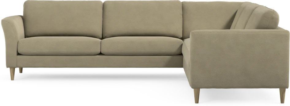 Bridge - Hörnsoffa, 3+3-sits - Beige