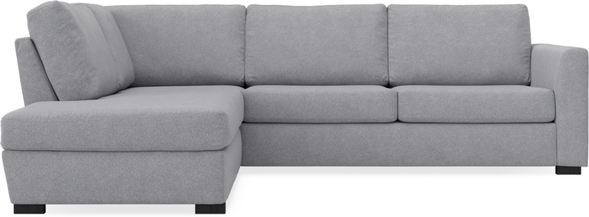 Friday - 2,5-sits soffa med divan vänster - Grå