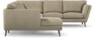 Madison Lux - Hörnsoffa med schäslong vänster - Beige