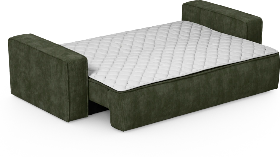 Ide - Bäddsoffa 3-sits - Grön