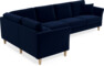 Eden - Hörnsoffa 1+3 - Blå