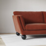 Madison Lux - 3-sits soffa - Röd