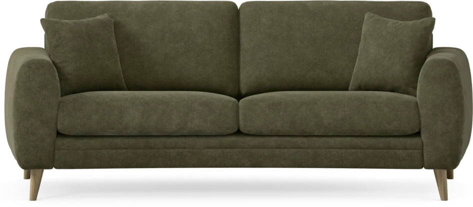 Eden - 2,5-sits soffa svängd - Grön