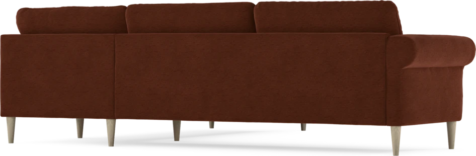 Bridge - Hörnsoffa, 3+2-sits - Orange
