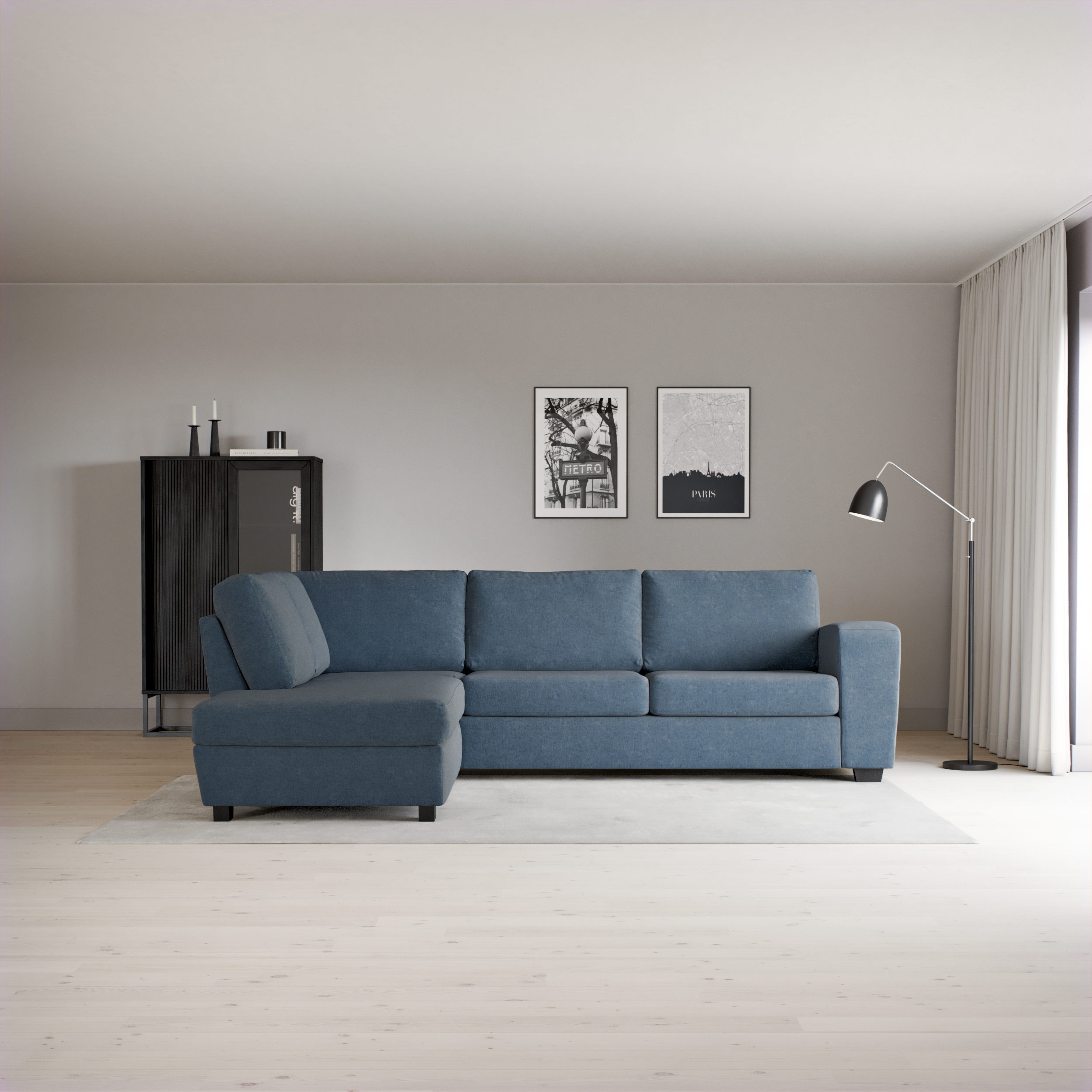 Friday - 2,5-sits soffa med divan vänster - inspiration
