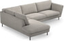 Madison - 3-sits soffa med divan vänster - Grå