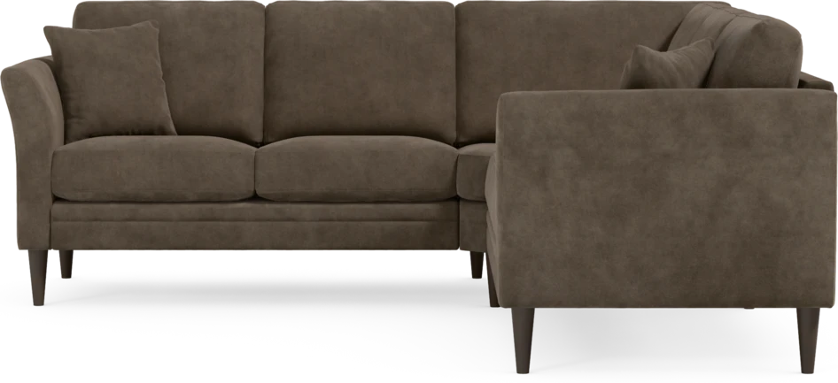 Eden - Hörnsoffa, 2+2-sits - Brun