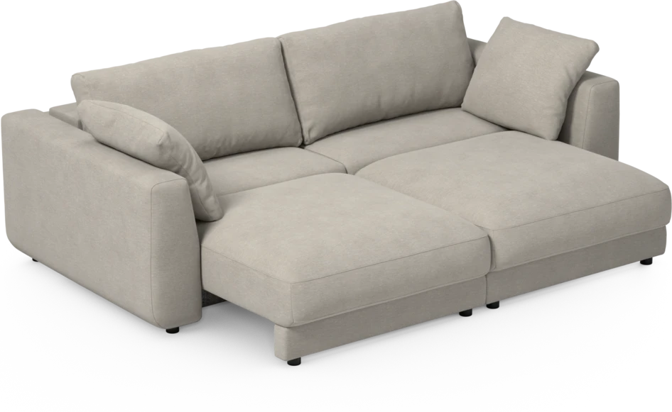 Amie - Bäddsoffa 3-sits - Grå