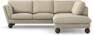 Madison Lux - 2-sits soffa med divan höger - Beige