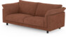 Cherrie - 2,5-sits soffa, fast klädsel - Orange