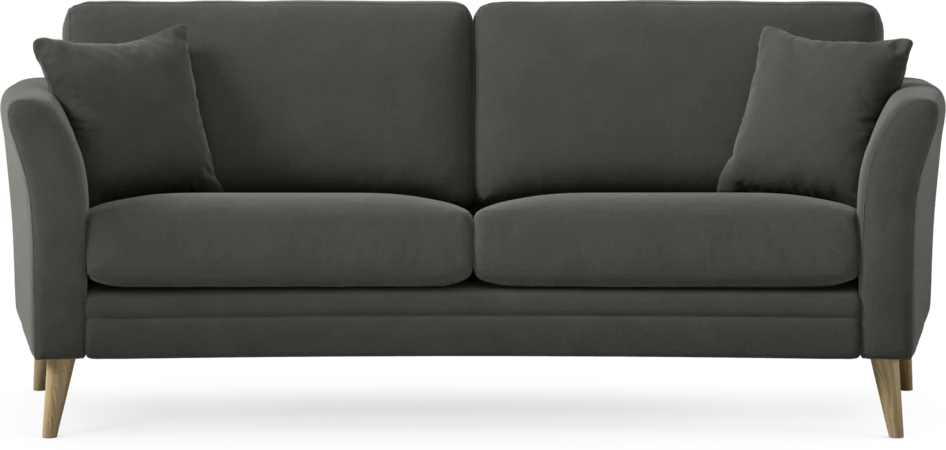 Eden - 2,5-sits soffa svängd - Grå