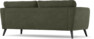 Bridge  - 3-sits soffa - Grön