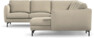 Madison Lux - Hörnsoffa med schäslong höger - Beige