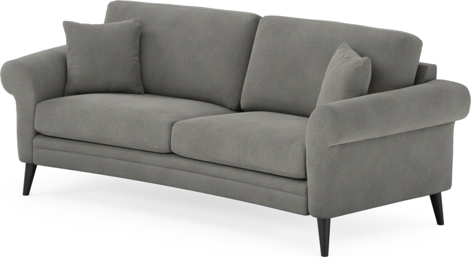 Eden - 2,5-sits soffa svängd - Grå