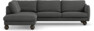 Madison - 3-sits soffa med divan vänster - Grå