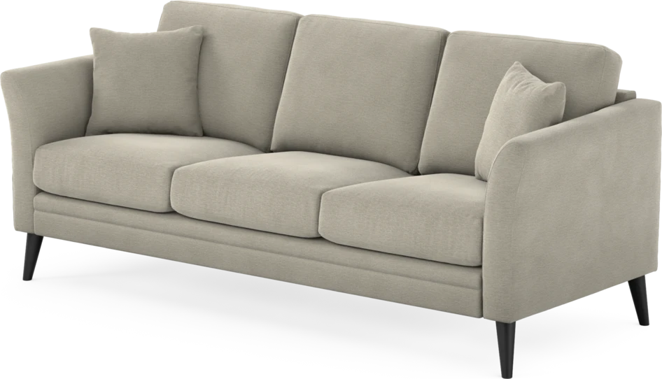 Eden - 3-sits soffa - Brun