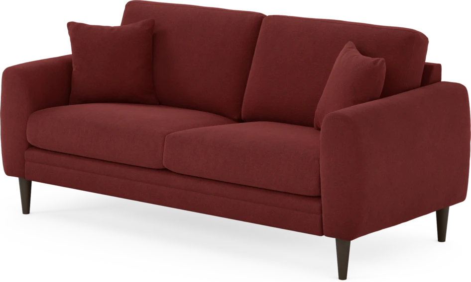 Eden - 2,5-sits soffa - Röd