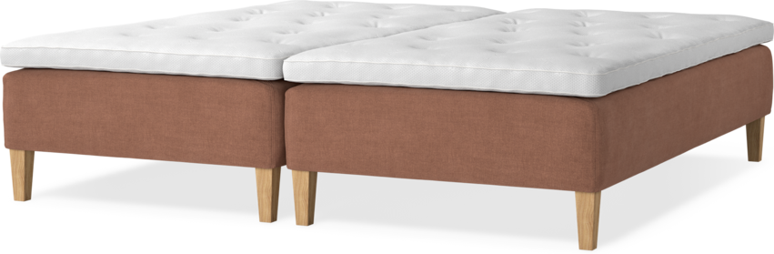 Delux Sense - Ramsäng, dubbelsäng med bäddmadrass