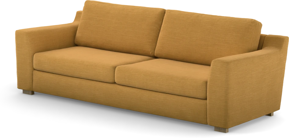 Friday - 3-sits soffa - Gul