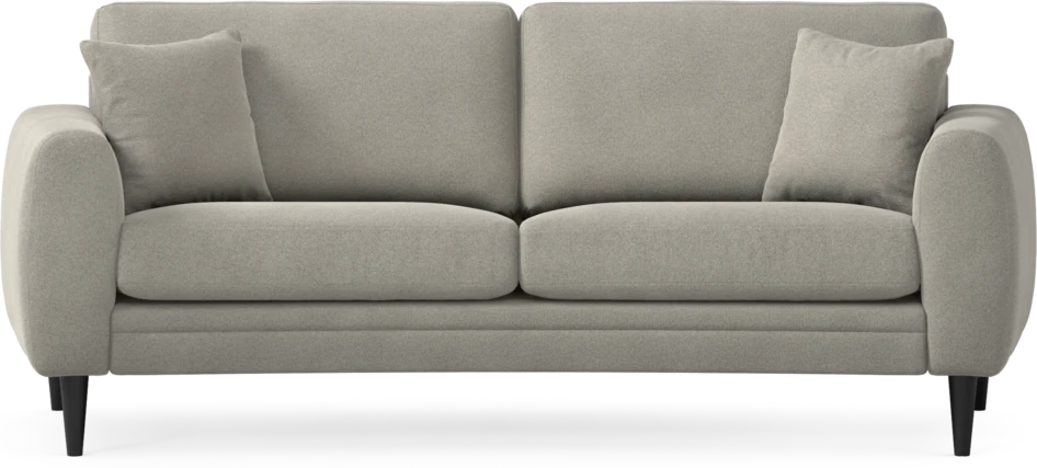 Eden - 2,5-sits soffa svängd - Grå