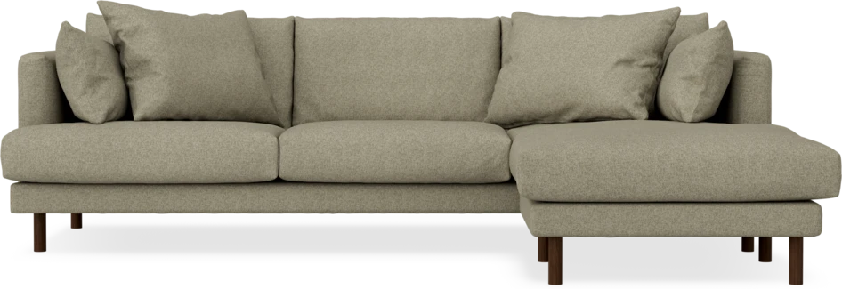 Harper - 4-sits med schäslong höger  - Beige