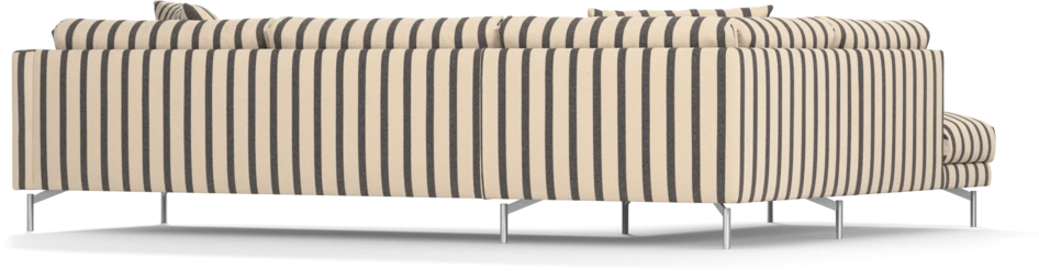 Harper - 3-sits soffa med divan vänster - Flerfärgad