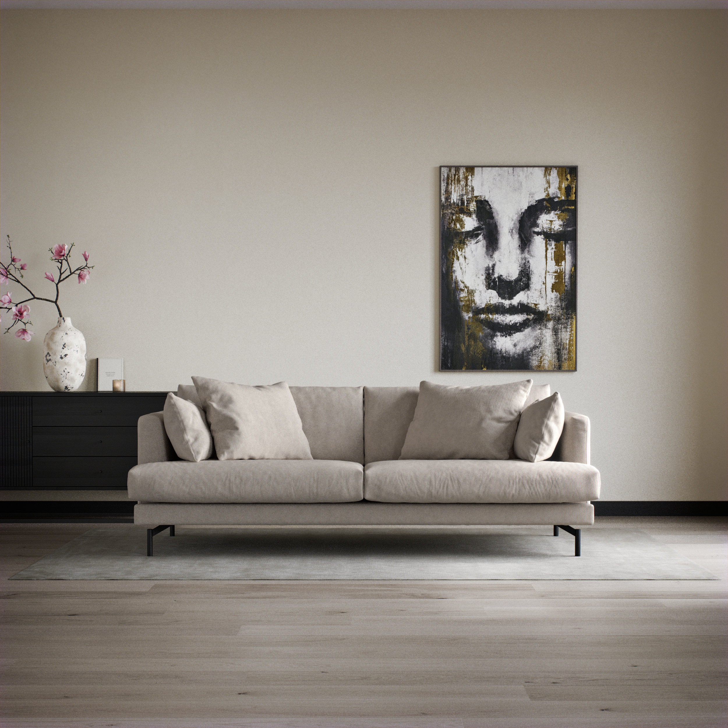 Harper, 3-sits soffa