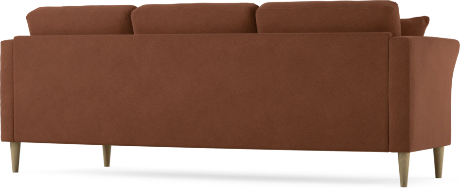 Eden - 3-sits soffa svängd - Orange