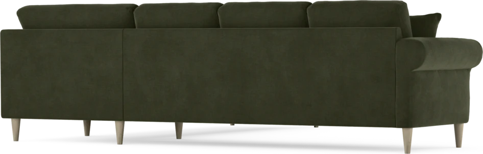Eden - Hörnsoffa, 3+3-sits - Grön
