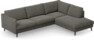 Madison Lux - 3-sits soffa med divan höger - Grå