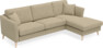 Eden - 2,5-sits soffa med schäslong - Beige