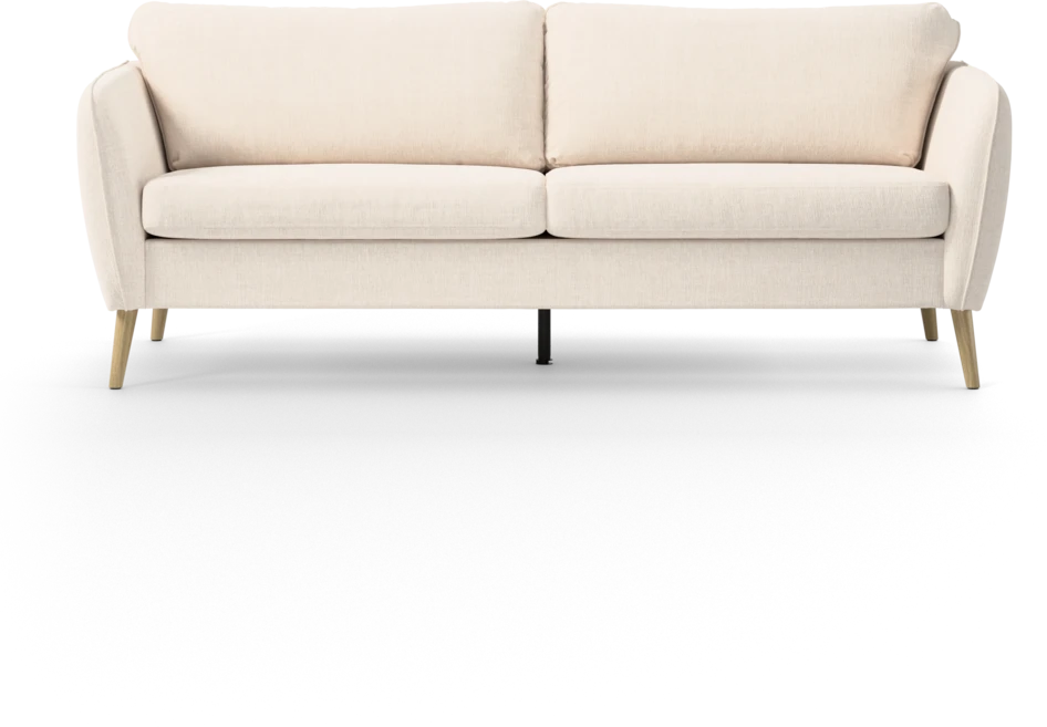 County - 2,5-sits soffa - Vit