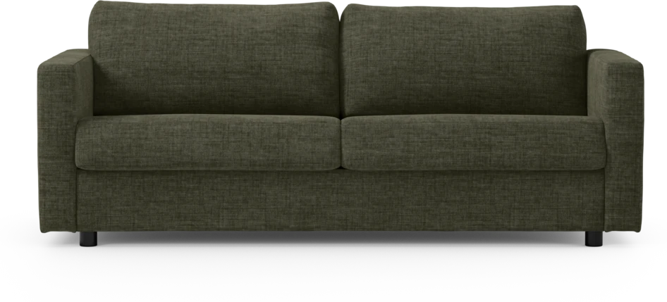 Lindö - Bäddsoffa 3-sits  - Grön