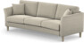 Eden - 3-sits soffa svängd - Beige
