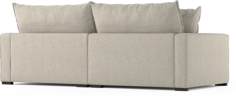 Rossi - 3-sits soffa, hel dyna - Beige