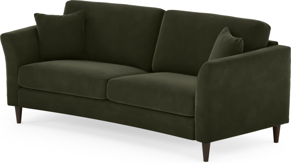 Eden - 2,5-sits soffa svängd - Grön