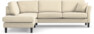 Eden - 2,5-sits soffa med divan - Beige