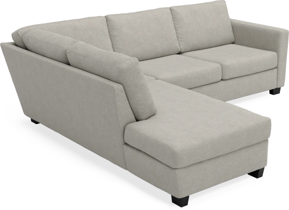 Friday - 2,5-sits soffa med divan vänster - Beige
