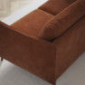 Madison - 2-sits soffa med schäslong höger - Orange