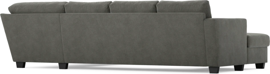 Friday - 3-sits soffa med schäslong vänster och divan höger - Grå