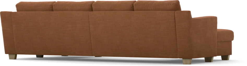 Friday - 2-sits soffa med två schäslonger - Orange